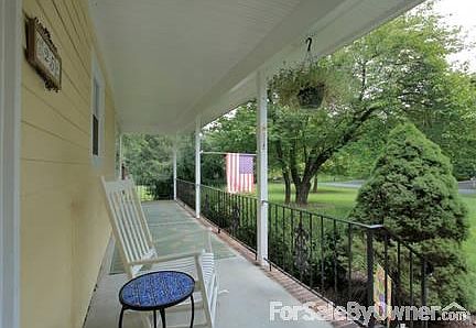 Large covered front porch