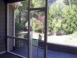 looking @ back from porch