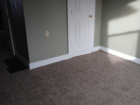 Dining Room with new carpet