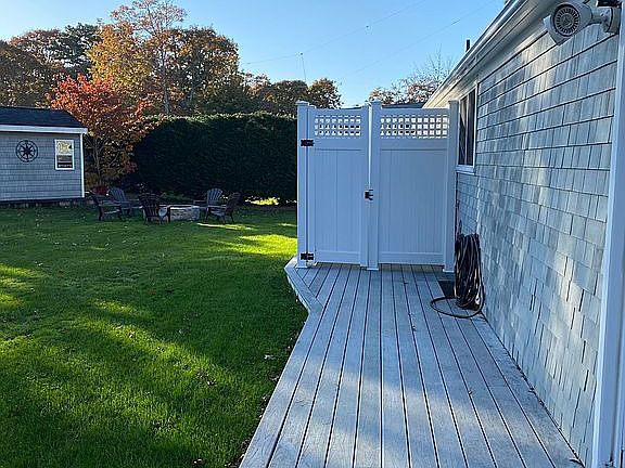 Outdoor shower