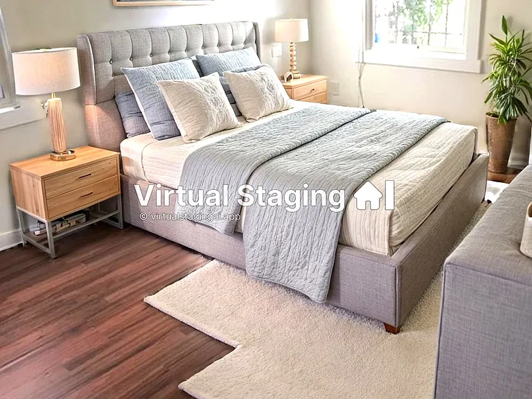 Bedroom 1 with north and east facing windows