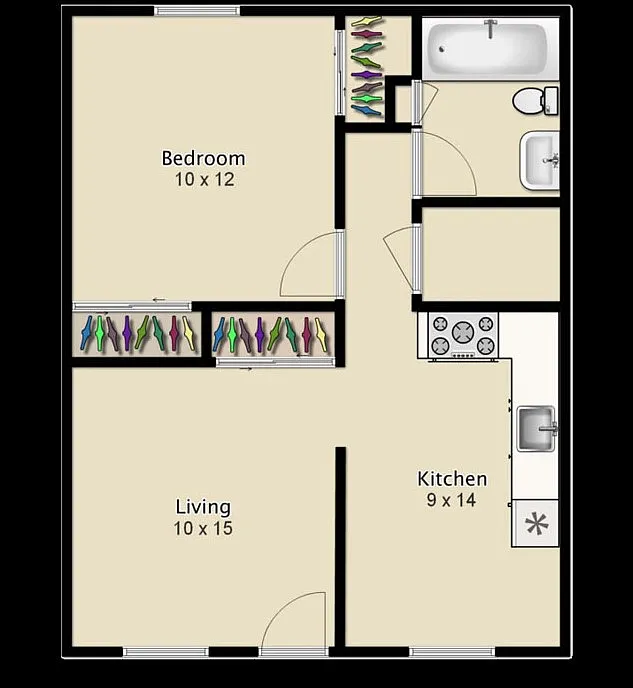 Floor plan Stadium View II