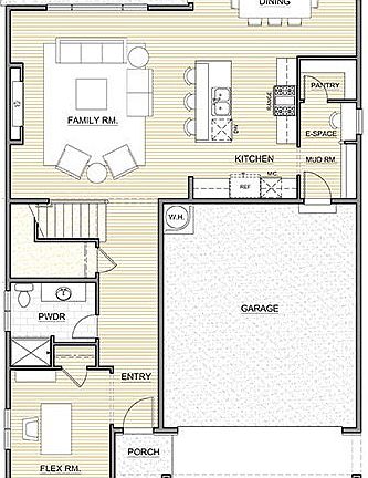 Main floor plan 