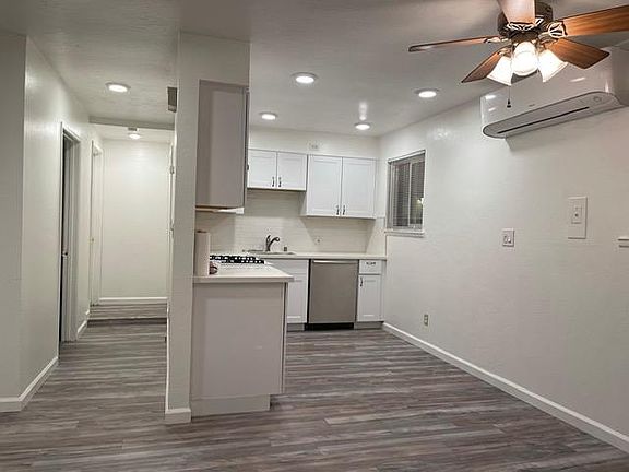 kitchen and hall way