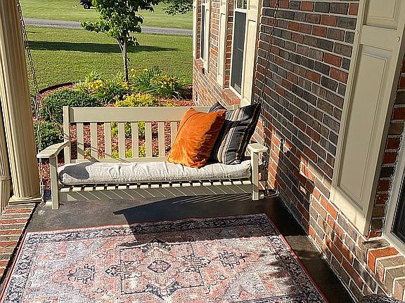 Porch swing got to love