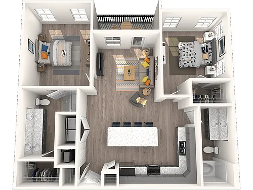 Floor plan B