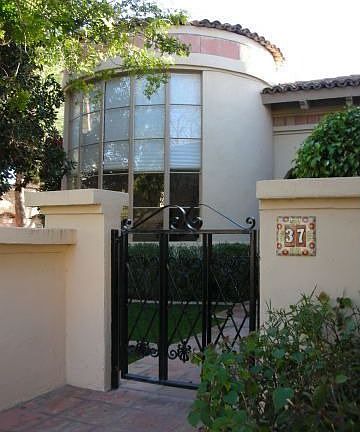 Courtyard entry