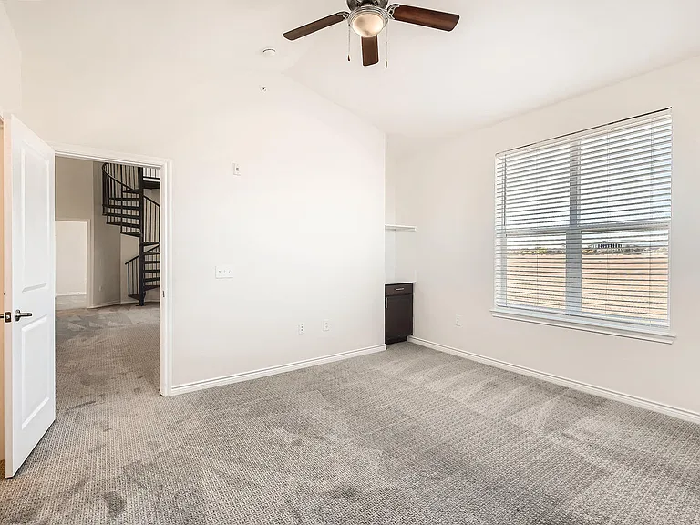 A Typical Bedroom at Fox Run Lofts