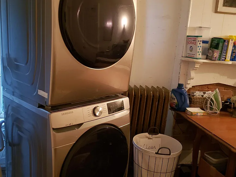 Samsung stackable laundry in Laundry Room