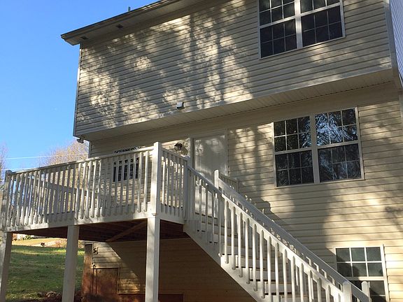 Rear of house with porch