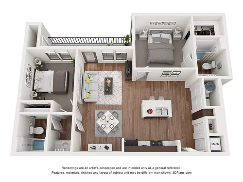 Floor plan B2