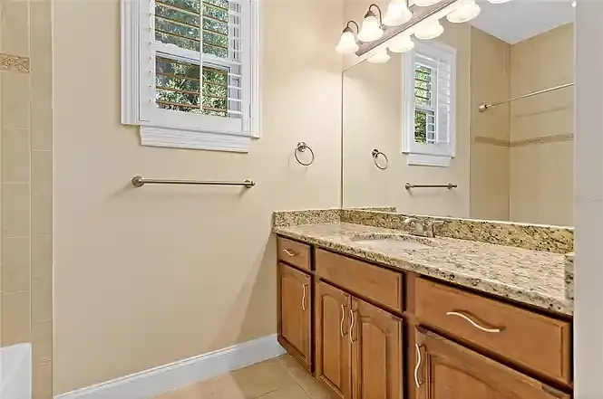 Upstairs Master Bathroom 1
