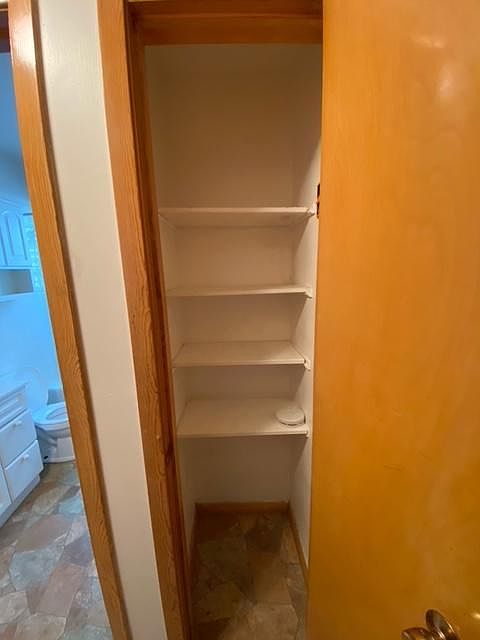 Hallway linen closet