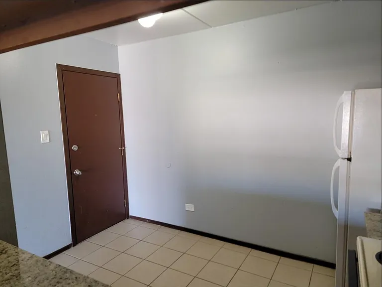 Kitchen and backside entrance