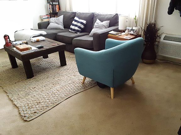 LIving room, furniture not included.