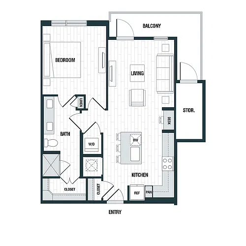 Floor plan A2 ALT 1