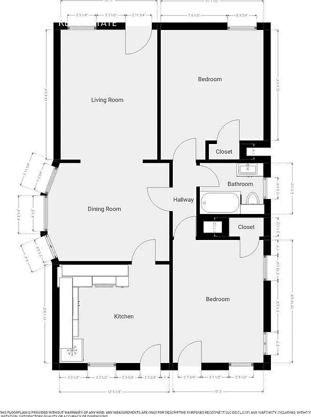 This completely refinished two-bedroom, one-bathroom home features brilliant hardwood floors thro... — Photo 1