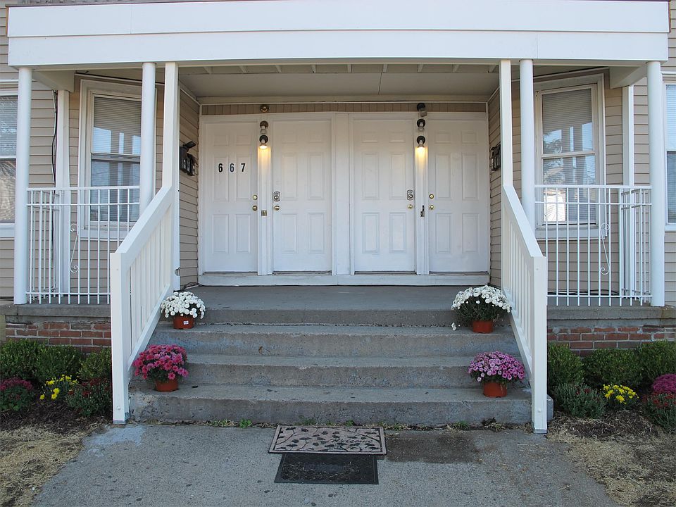 front of building