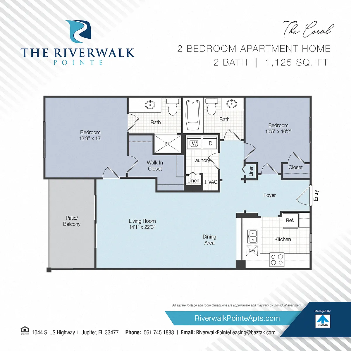 Floor plan Coral