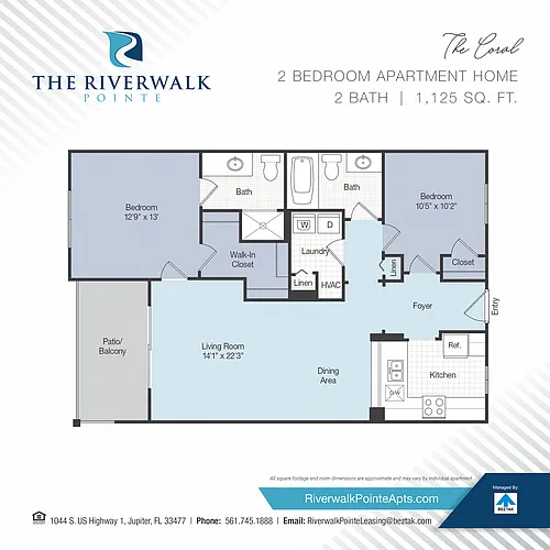 Floor plan Coral