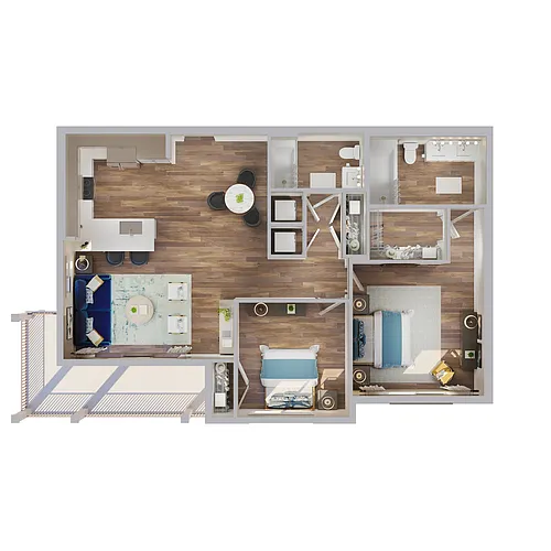 Floor plan Serenity