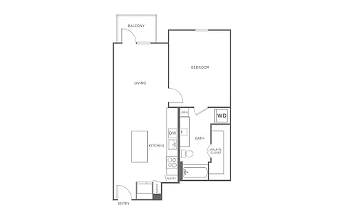 Floor plan A21