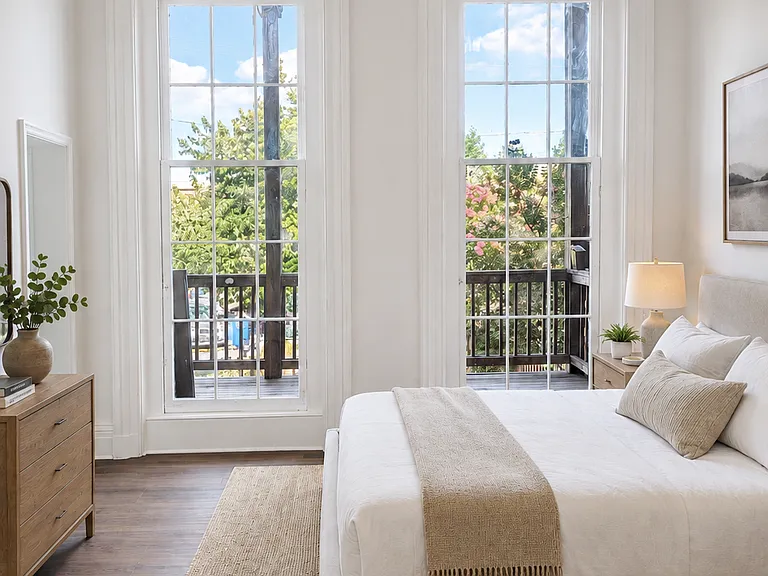 AI Staged Bedroom