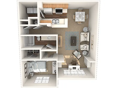Floor plan The Aspen