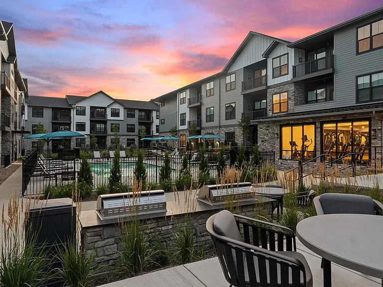 Outdoor Lounge Pool View