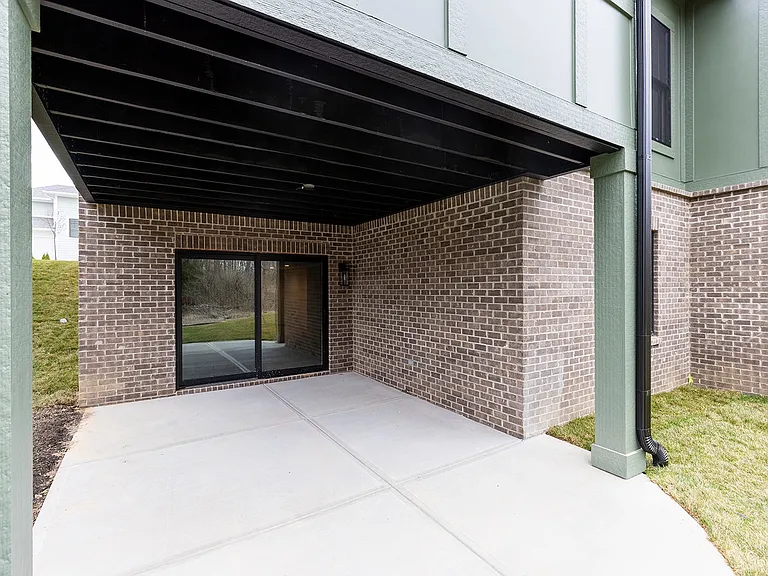 Covered patio. Walk out access from basement.