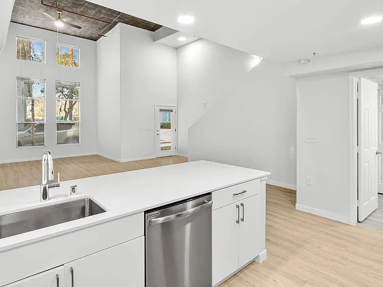 Living Room with Hard Surface Flooring