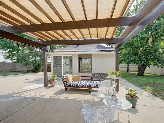 16 x16 Pergola 
Ahhh great shaded space perfect for BBQ gatherings !