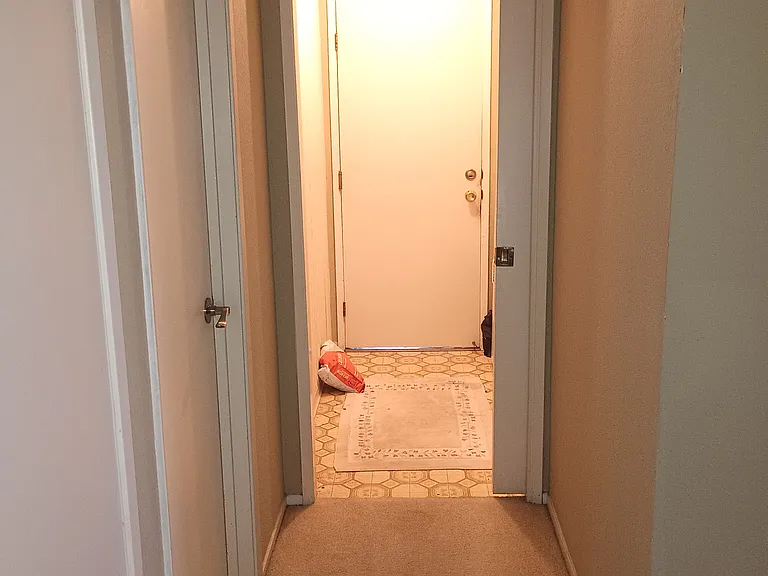 Hallway to the laundry room