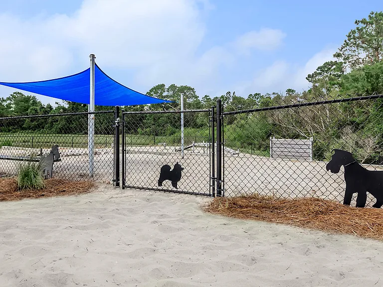 LET YOUR PETS ROMP AND PLAY
