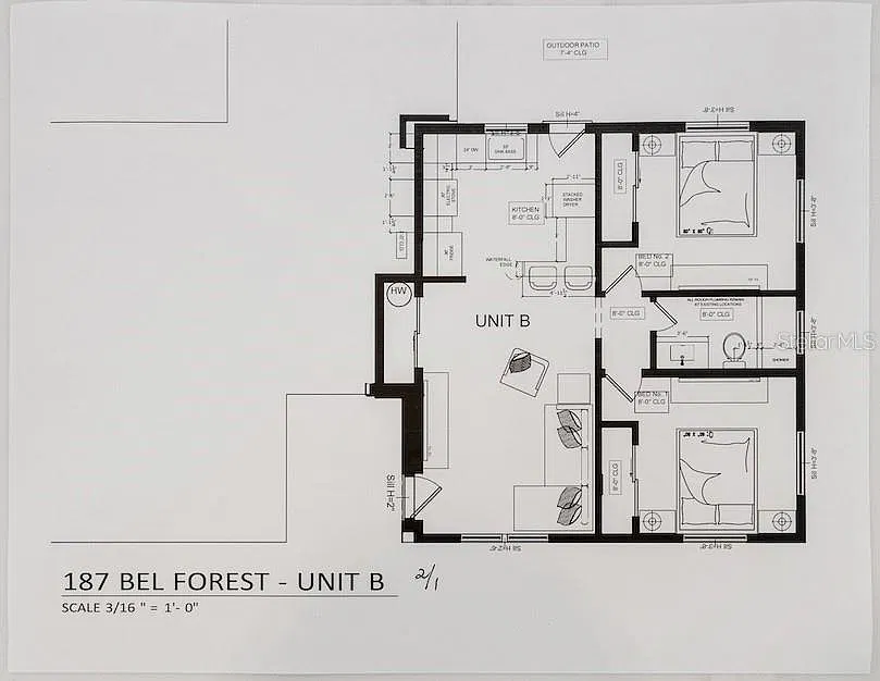 2 bed, 2.0 bath, 735 sqft, $2,100 — Photo 3