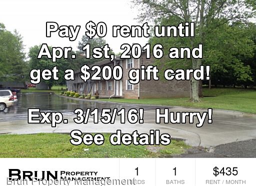 1st image of 706 E Inskip Dr APT 3