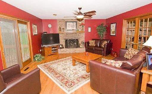Family room from Kitchen