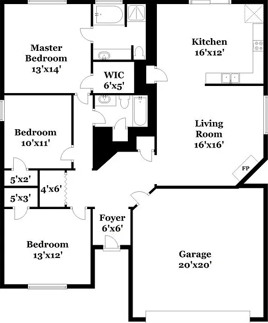 3 bed, 2.0 bath, 1404 sqft, $2,355 — Photo 2
