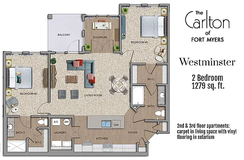 Floor plan Westminster