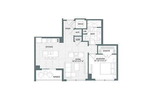 Floor plan D2-PH