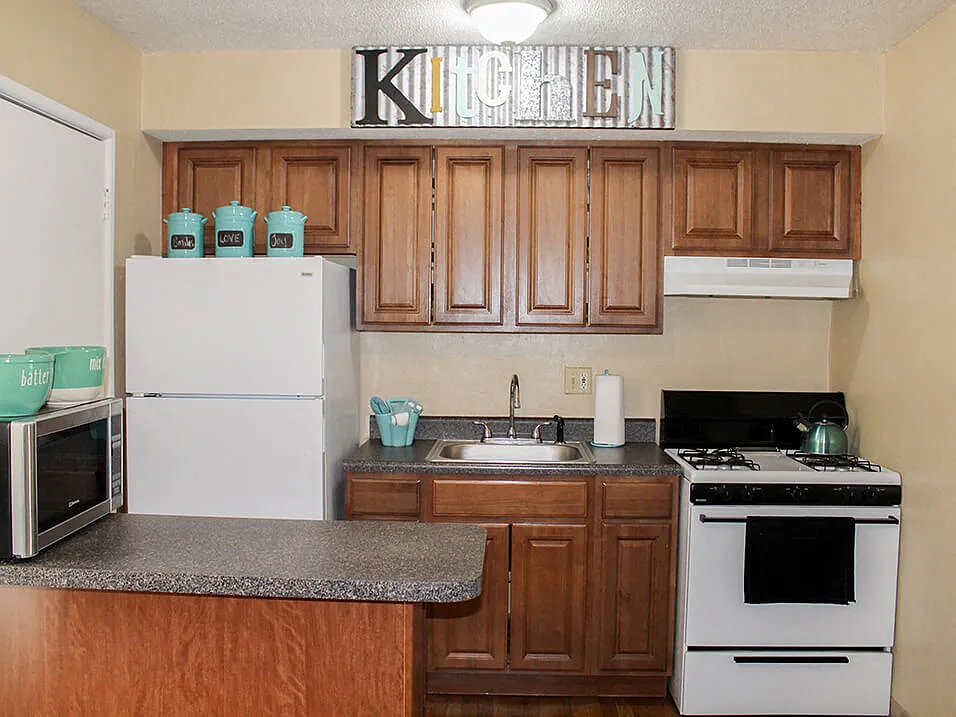 Fully-Equipped Kitchen with Appliances