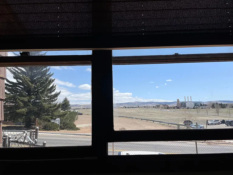 Living room window view