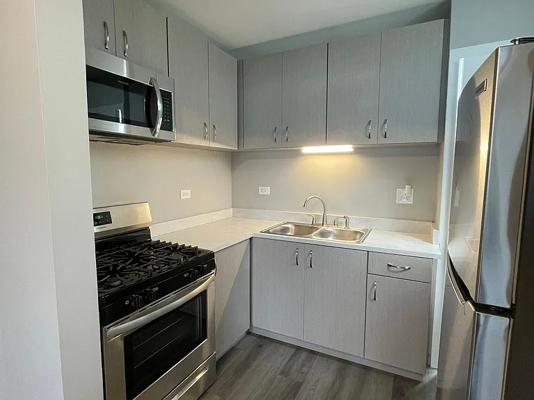 smaller unit kitchen