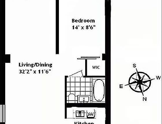 3rd image of 360 W 28th St APT 3B