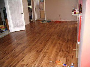 New Flooring family room