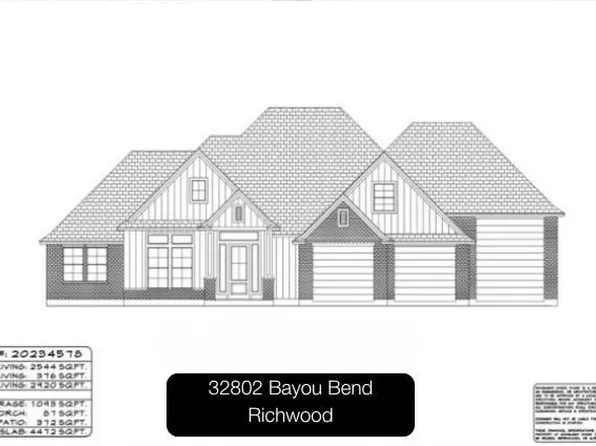 32802 Bayou Bnd, Richwood, TX 77515