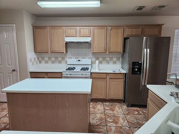 Kitchen with new appliances,
