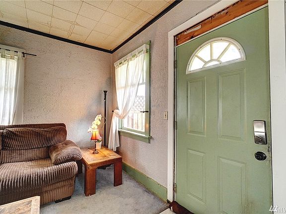 As you enter the home, your first stop is the living room. 