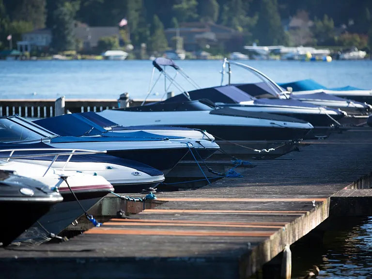 Boat slips, rentals and daily fishing charters right from in front of our building