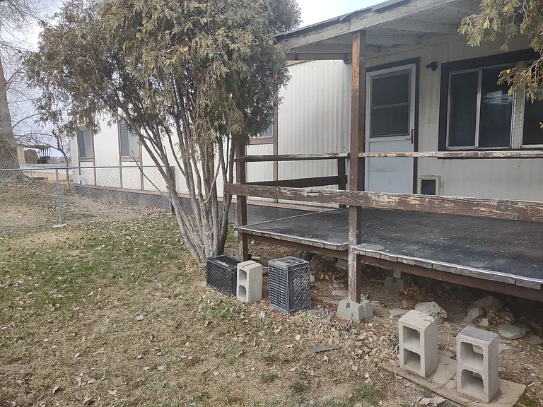 Fenced-in yard